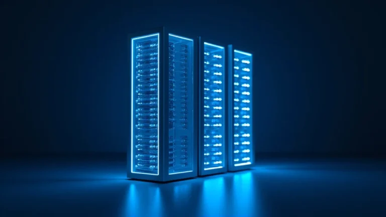 This image shows a graphic representing diverse web hosting options reviewed for a blog post.